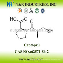 Hipotensor 62571-86-2 Captopril en polvo